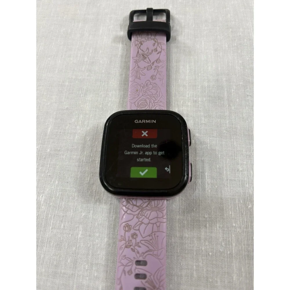 Garmin Bounce Kids Lilac Floral Watch